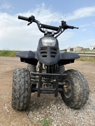 Kuad Moto Negra Todoterreno