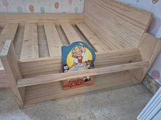 Cama Montessori Individual 90cm Madera