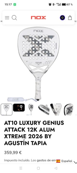 Nox AT10 12k Attack Agustín Tapia Xtreme