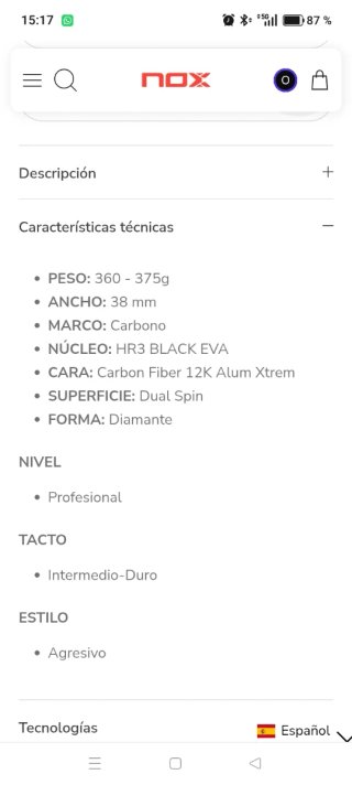 Nox AT10 12k Attack Agustín Tapia Xtreme