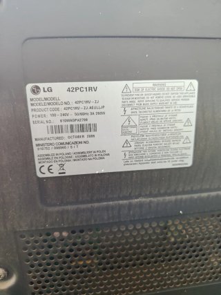 Televisor LG Negro