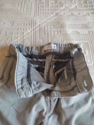 Pantaloni Zara bambino 7 anni grigi