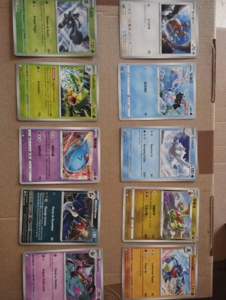 Set Cartas Pokémon art ANESAKI DYNAMIC sin repetir