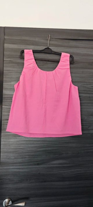 Conjunto top y pantalón  rosa talla M