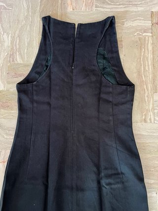 Tubino Nero Smanicato Borbonese Originale - Vintag