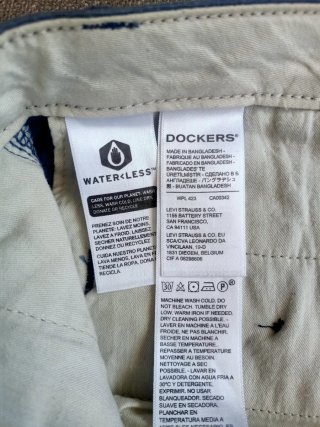 Pantalón Dockers Azul