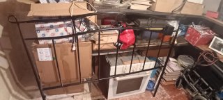 Cabecero cama metal negro 135
