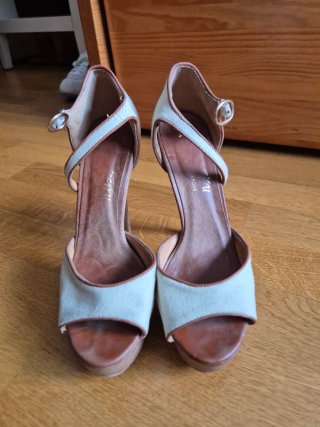 Sandalias tacón 17cm Talla 37