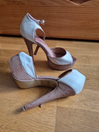 Sandalias tacón 17cm Talla 37