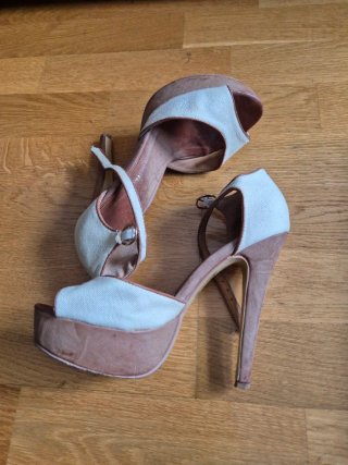 Sandalias tacón 17cm Talla 37