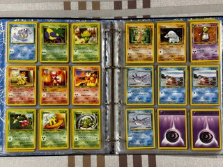 Lotto 300 carte Pokemon vecchie (base, rocket, fos