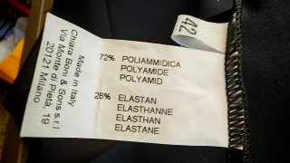 Abito Chiara Boni Nero Taglia 42