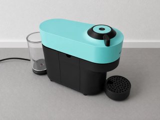Cafetera Nespresso Krups Vertuo Pop Turquesa