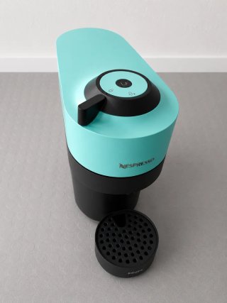 Cafetera Nespresso Krups Vertuo Pop Turquesa