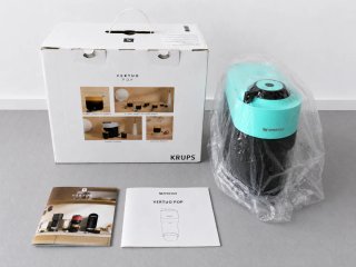 Cafetera Nespresso Krups Vertuo Pop Turquesa