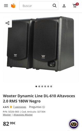 Altavoces Woxter DL 610 HQ