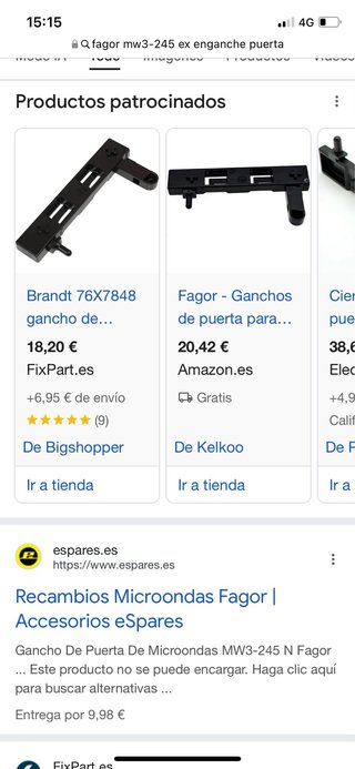 Microondas Fagor MW3-245 Ex