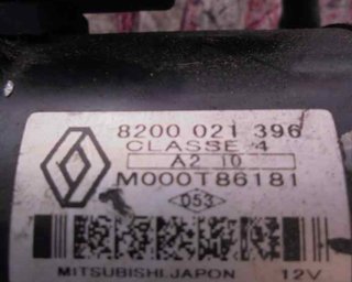 8200021396 motor arranque renault clio ii 1562559