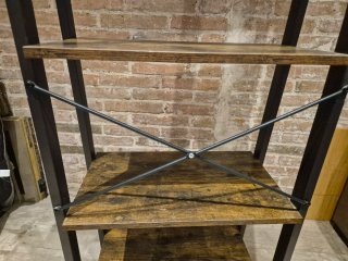 Estantería Madera y Metal
