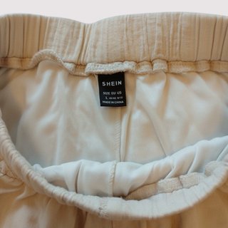 Shorts Premamá Beige SHEIN Talla S