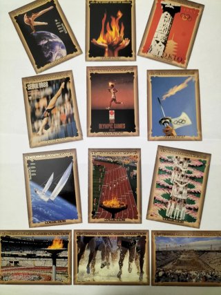 COLECCIÓN  CROMOS JUEGOS OLÍMPICOS NUEVOS AÑOS 80.