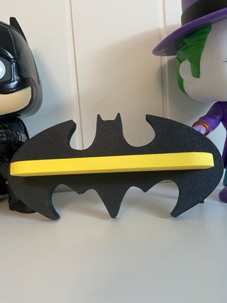 Estantería pared Batman Negra y Amarilla