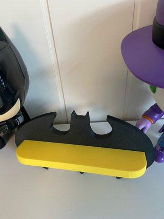 Estantería pared Batman Negra y Amarilla