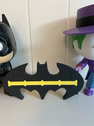 Estantería pared Batman Negra y Amarilla
