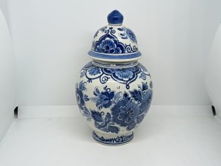 Tibor Porcelana Delft Vintage Azul y Blanco