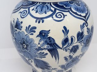 Tibor Porcelana Delft Vintage Azul y Blanco