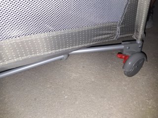Cuna de viaje plegable
