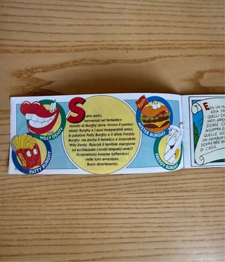 Burghy Adventures 1 Fumetto Gadget