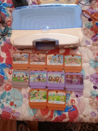 Consola Vtech V.Smile Motion con 11 juegos.