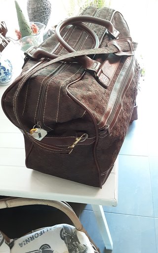 Bolsa de viaje piel Antonely line 55x40