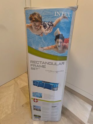 Piscina Rectangular Intex 2.60m x 1.60m x 65cm