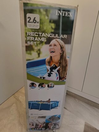 Piscina Rectangular Intex 2.60m x 1.60m x 65cm