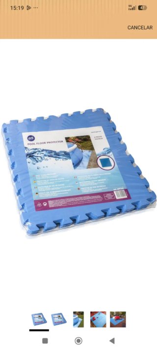 Piscina Rectangular Intex 2.60m x 1.60m x 65cm