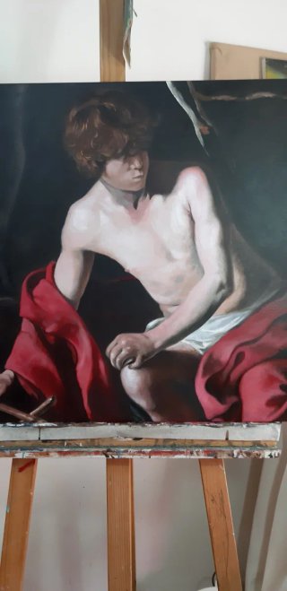 CARAVAGGIO SAN JUAN BAUTISTA