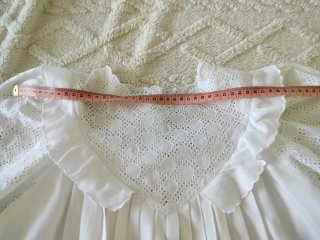 Blusa vintage pizzo sangallo anni 70