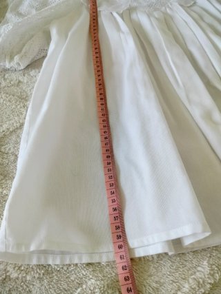Blusa vintage pizzo sangallo anni 70