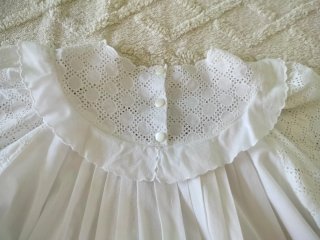 Blusa vintage pizzo sangallo anni 70