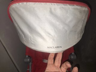 Silla de paseo Maclaren Roja