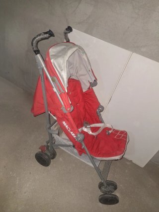 Silla de paseo Maclaren Roja