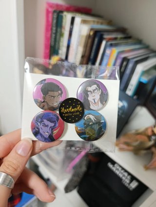 Pack Chapas The Mighty Nein