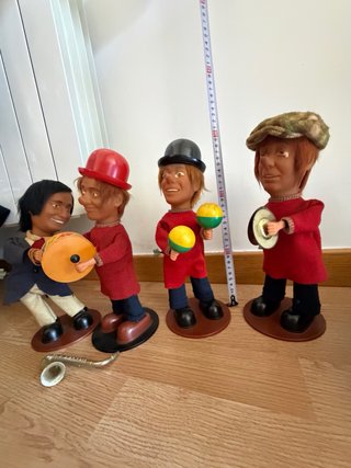 Muñecos payasos TV años 80
