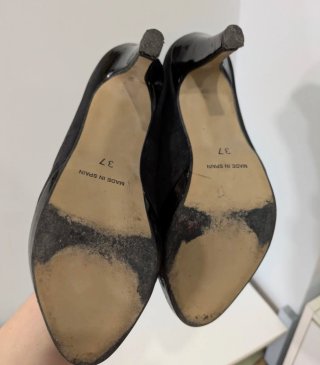 Zapatos de tacón alto negros