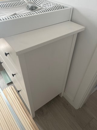 Cómoda Ikea Hemnes 3 cajones blanca
