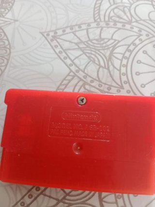 Pokémon Edición Rojo Fuego GBA