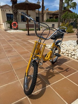 Bicicleta Motoretta Amarilla