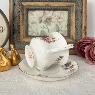 Taza y plato Royal Ascot porcelana